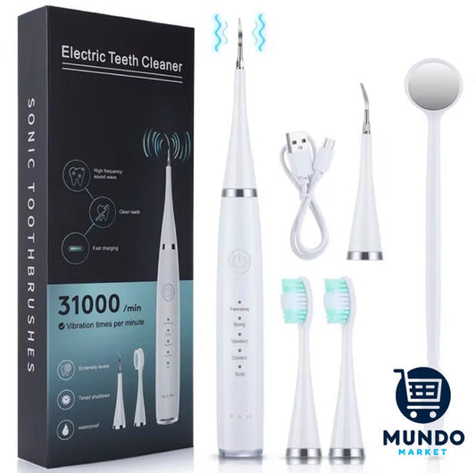 Limpiador Ultrasónico Oral DENTIX® + Cepillo Eléctrico con repuestos GRATIS