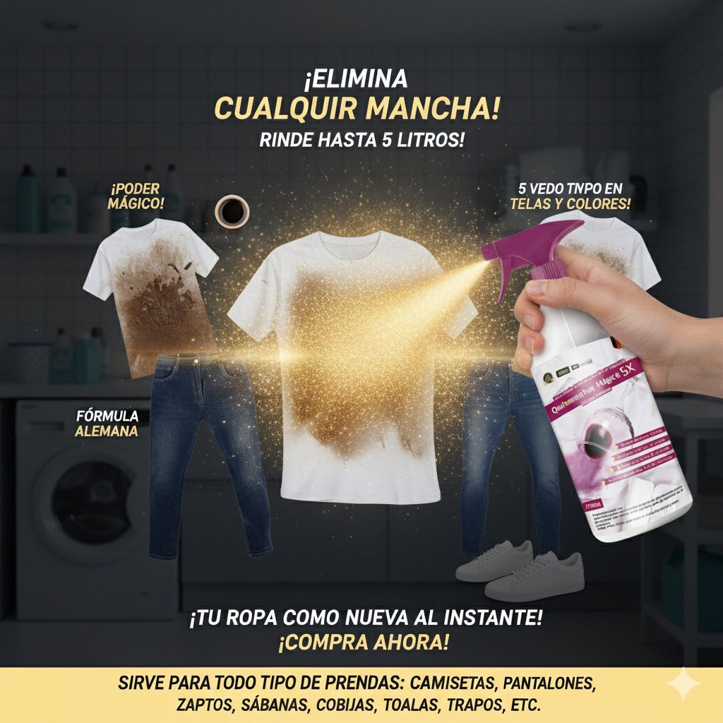 ZERO MANCHAS™ | Solución definitiva Quitamanchas ¡2x1 solo por hoy!