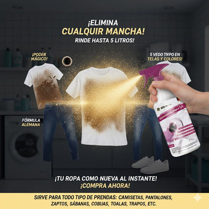 ZERO MANCHAS™ | Solución definitiva Quitamanchas ¡2x1 solo por hoy!