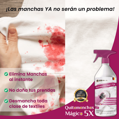 ZERO MANCHAS™ | Solución definitiva Quitamanchas ¡2x1 solo por hoy!